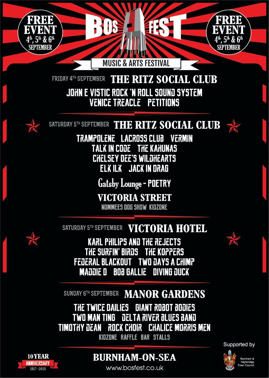 Venice Treacle live at BOSFest