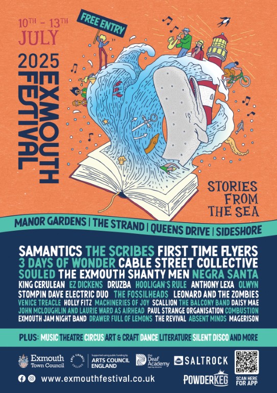Venice Treacle live at the Exmouth Festival 2025