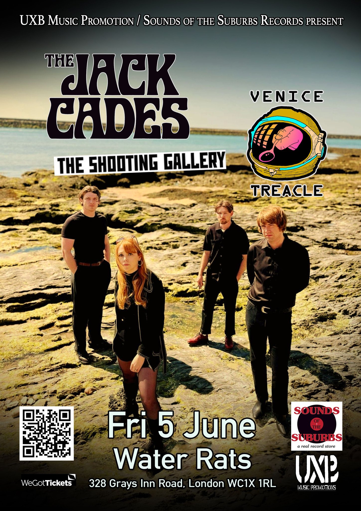 Venice Treacle live at The Water Rats, King's Cross